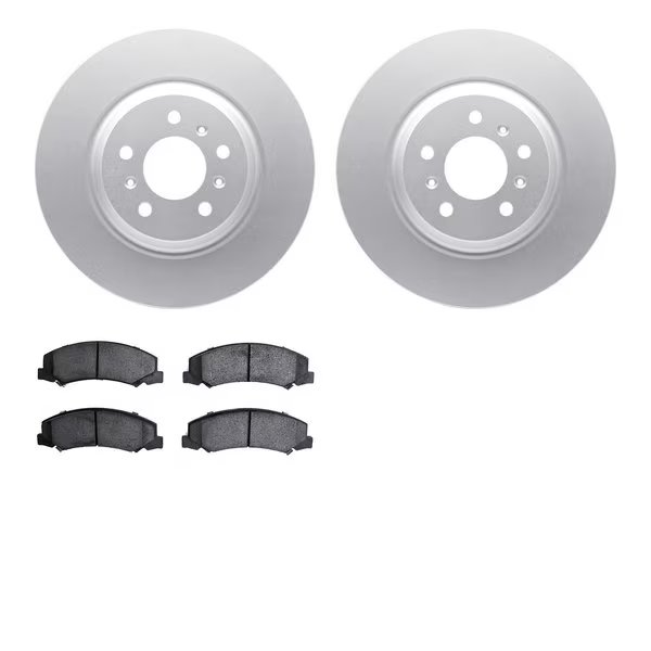 4302-46028, Geospec Rotors with 3000 Series Ceramic Brake Pads, Silver, Dynamic Friction Co, Mfr#: 4302-46028